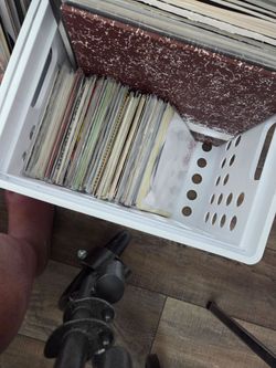 Lot of 50 random punk and indie 7 inch Records