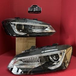 Volkswagen Polo Mk5  2009. 2017 Headlights.