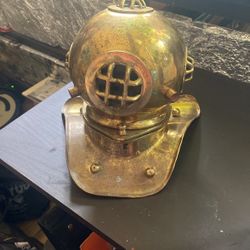 Solid Brass Diving Helmet