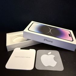 EMPTY BOX for iPhone 14 Pro Max