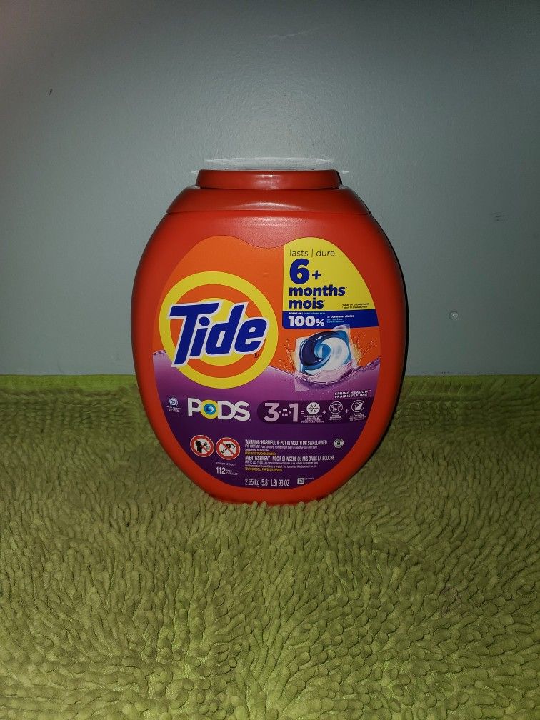 Tide Pods 112pacs 3in1