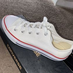 White Converse Size 3