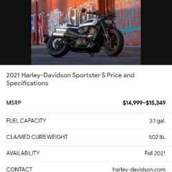 2021 Harley Davidson