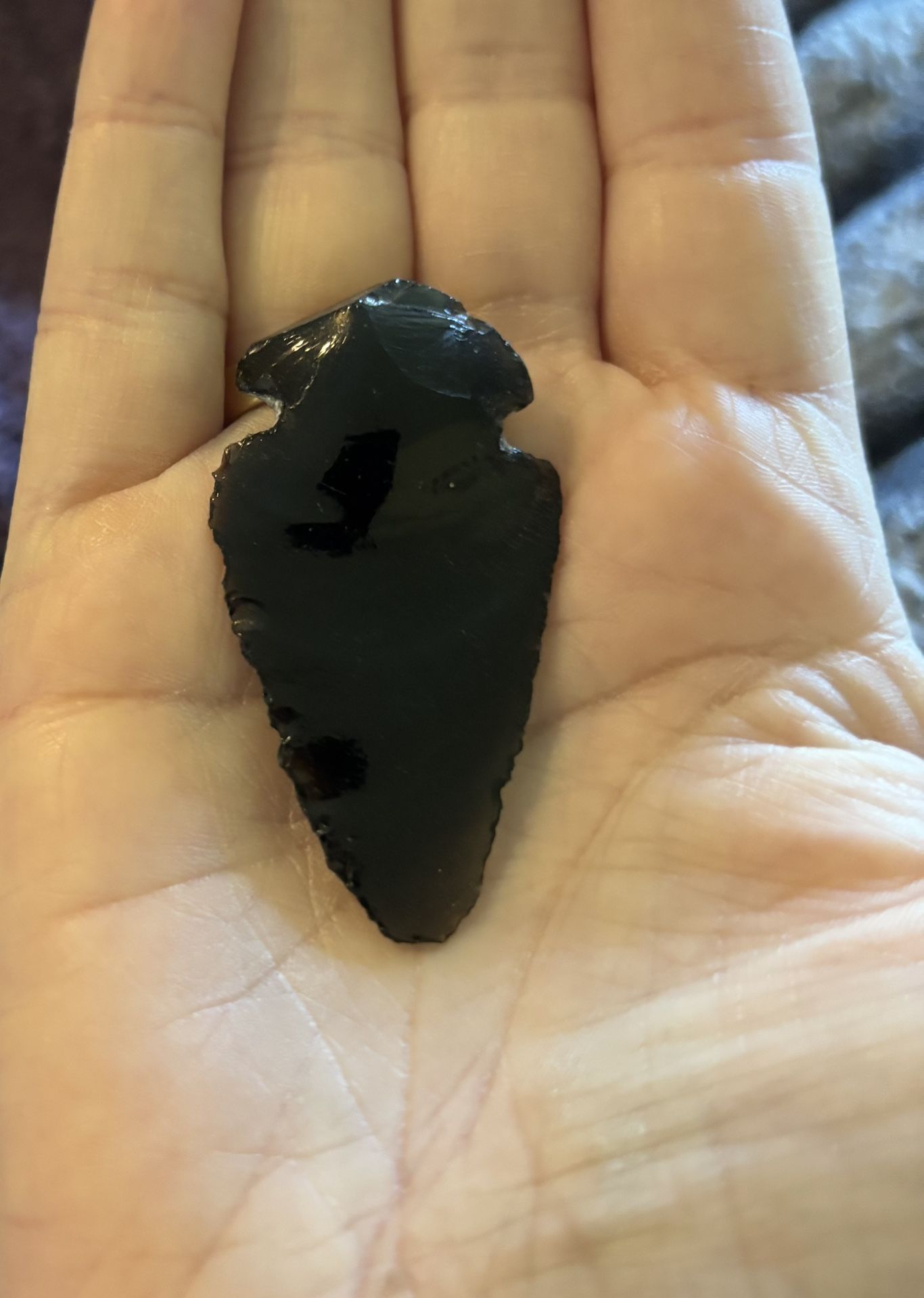 Obsidian Arrowhead