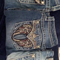 3 skinny miss me jeans