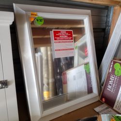 Medicine Cabinet Pro Anti fog Aluminum Frame 24 X 30  for Inside wall *New