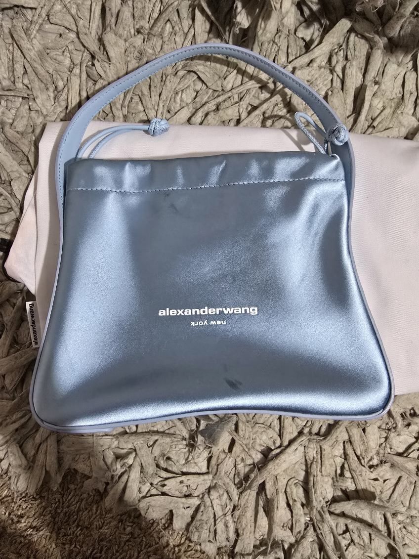 Alexander Wang Powder Blue Satin Bag