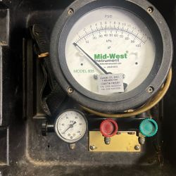 Midwest 3 Valve Backflow Testing Kit Model 835