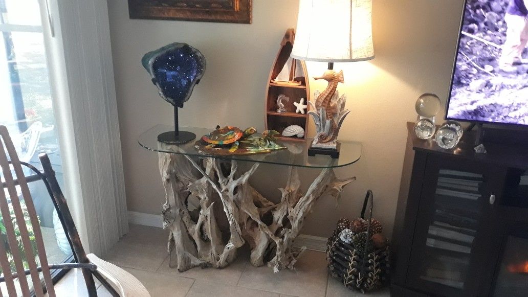Driftwood Console Table