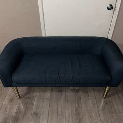 Small Blue Couch 