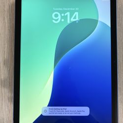 (open box) Apple iPad 11th Gen 128GB Wifi Blue Almost New