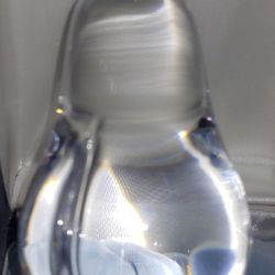 Crystal Pear Paper Weight