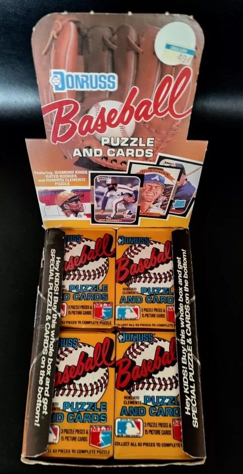 1987 Donruss Baseball Cards Two (2)  Unopened Wax Packs