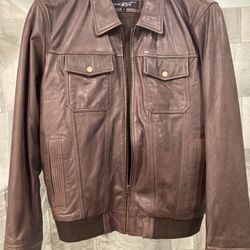 Black Rivet Leather Jacket 