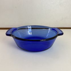 Anchor Ovenware Cobalt Blue 9-inch 2-quart Casserole