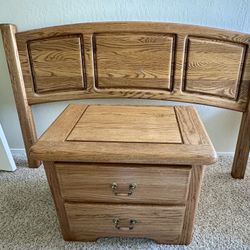 John Boyd Headboard and Nightstand