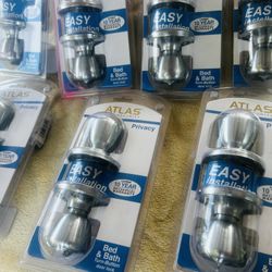 Atlas Privacy Locks  10  Year Warranty 7 Locks 