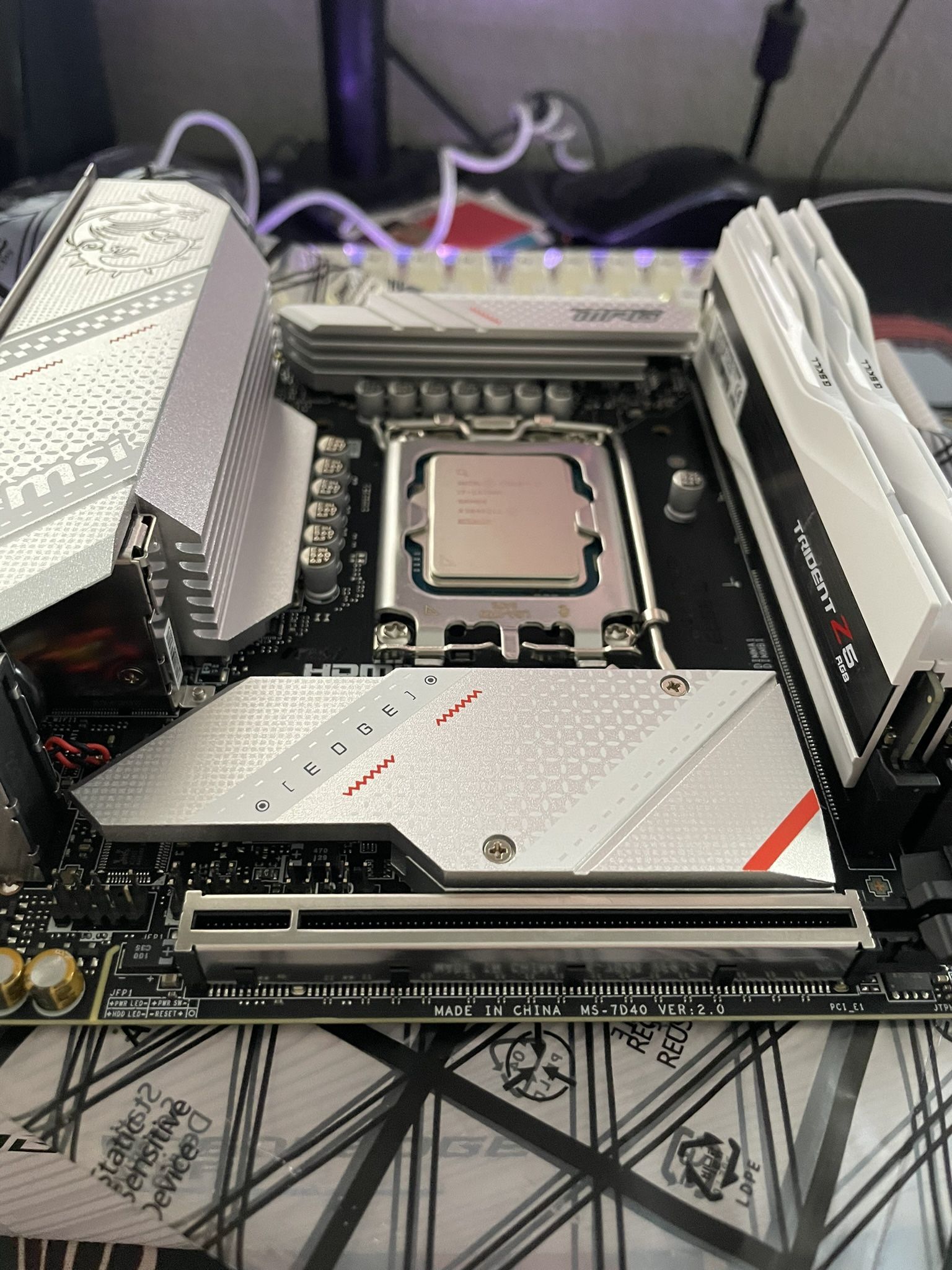 i7 13700k With MSI MPG B760I edge Wifi Gaming Motherbaord