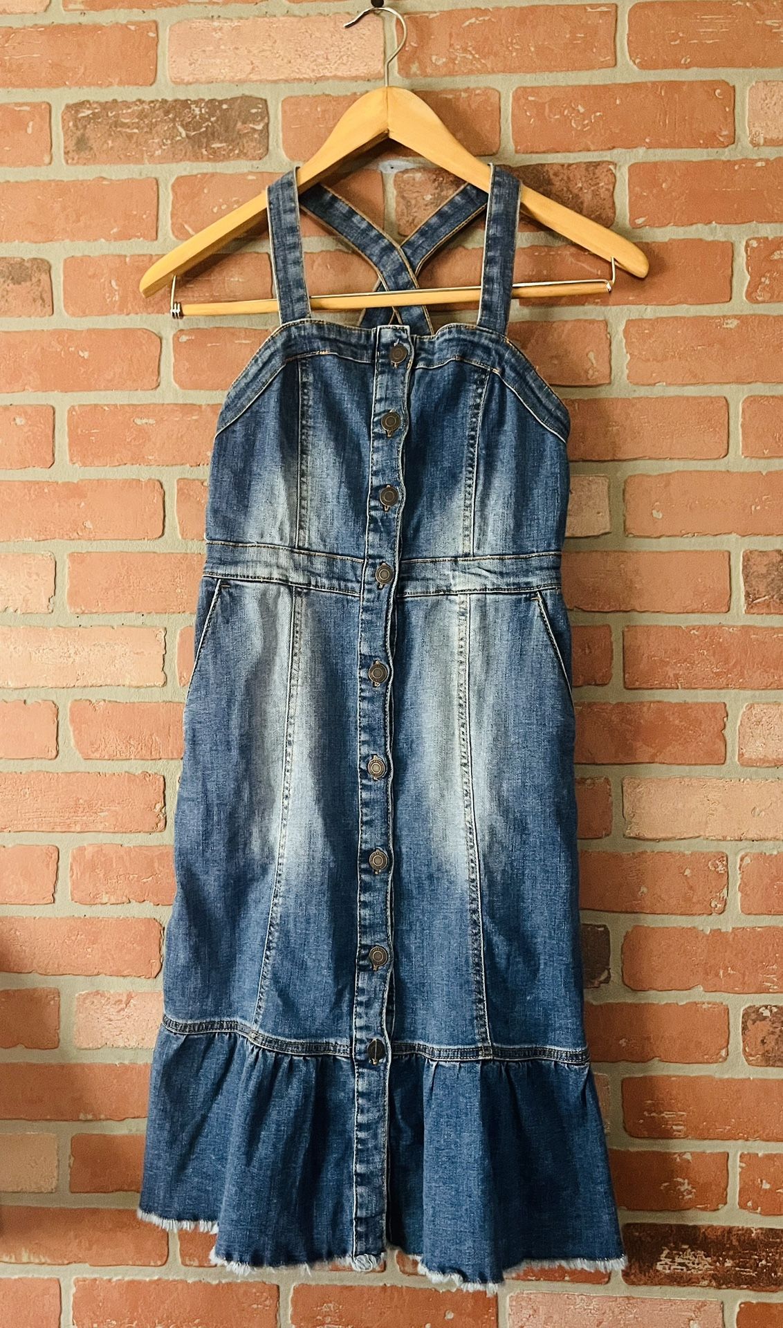 Tucker+Tate Girl’s Overall Dress
