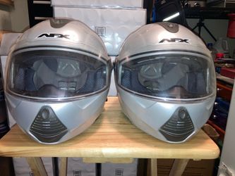 2 AFX FX-36 Motorcycle Helmets “S”(small)