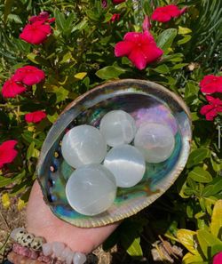 Selenite Crystal Spheres 