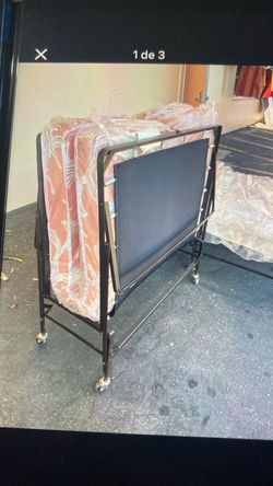 Folding Rollaway Bed with Mattress