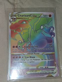 Rainboe Charizard Vstar 174/172 Secret Rare