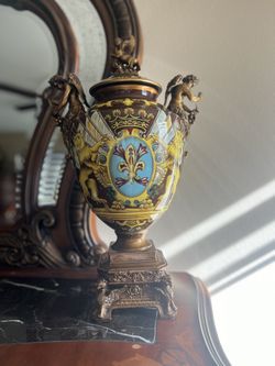 Detailed Large Vase Antique