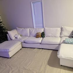 Oversized modular sectional sofa