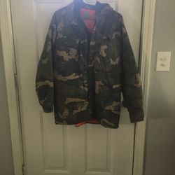 Mens Dickies Camo Jacket