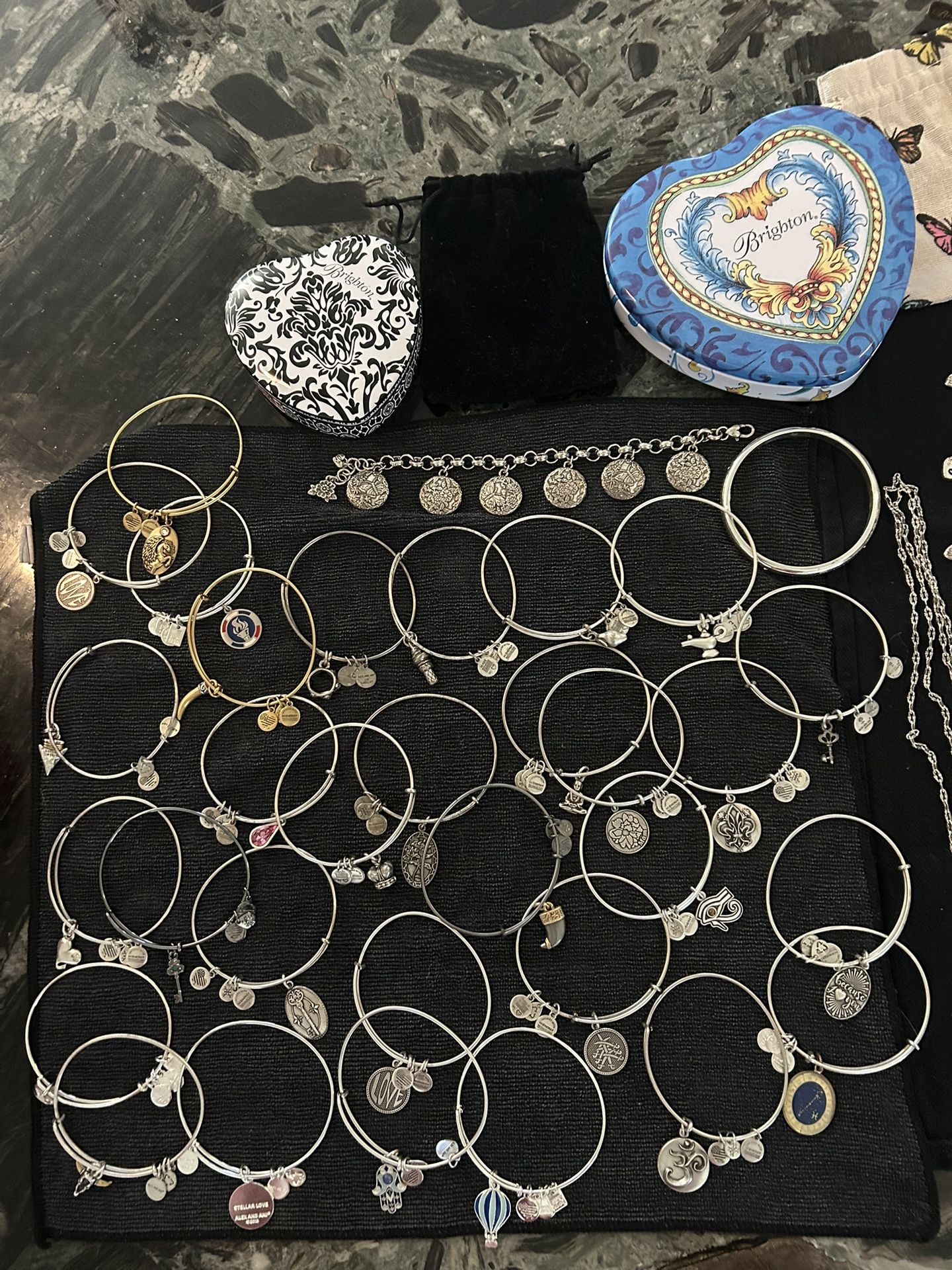 Alex and Ani/Brighton bracelets