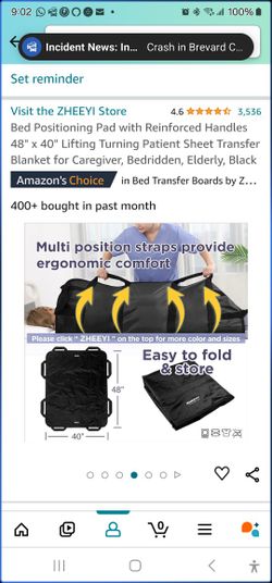Positioning Bed Pad