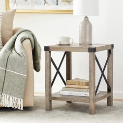 New Modern Farmhouse Style Side Table