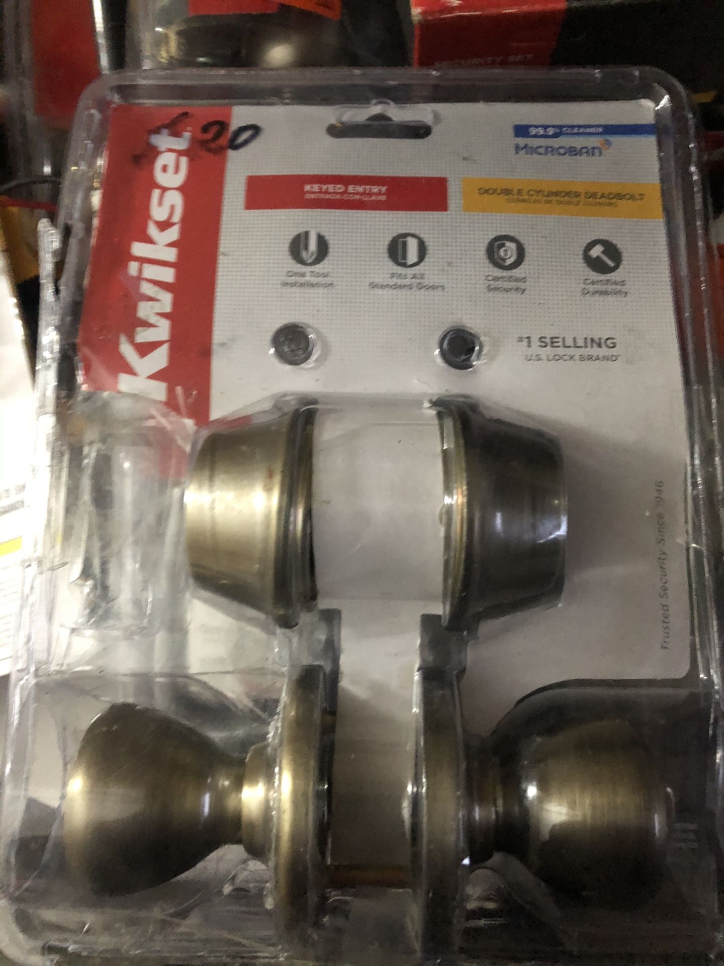 NEW COMBO PACK LOCKS