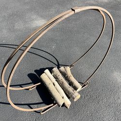 Firewood Ring Rack