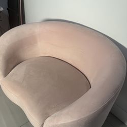 Pink Velvet Chair