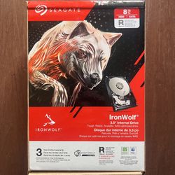 Seagate Iron Wolf  8TB