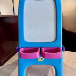 Crayola Magnetic Double Side Whiteboard +Chalkboard