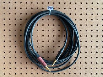20 ft Live Wire Elite Instrument Cable w/ Neutrik Silent Plug – Pro Guitar Cable
