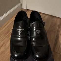 Prada Brushed Loafer