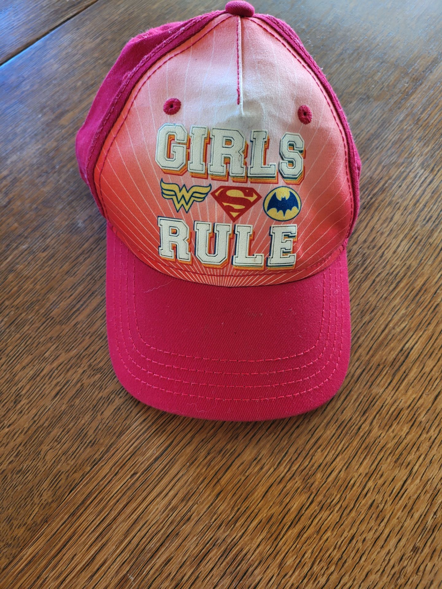 🦸♀️ DC Super Hero Girls "Girls Rule" Youth Snapback Hat 🦸♀️