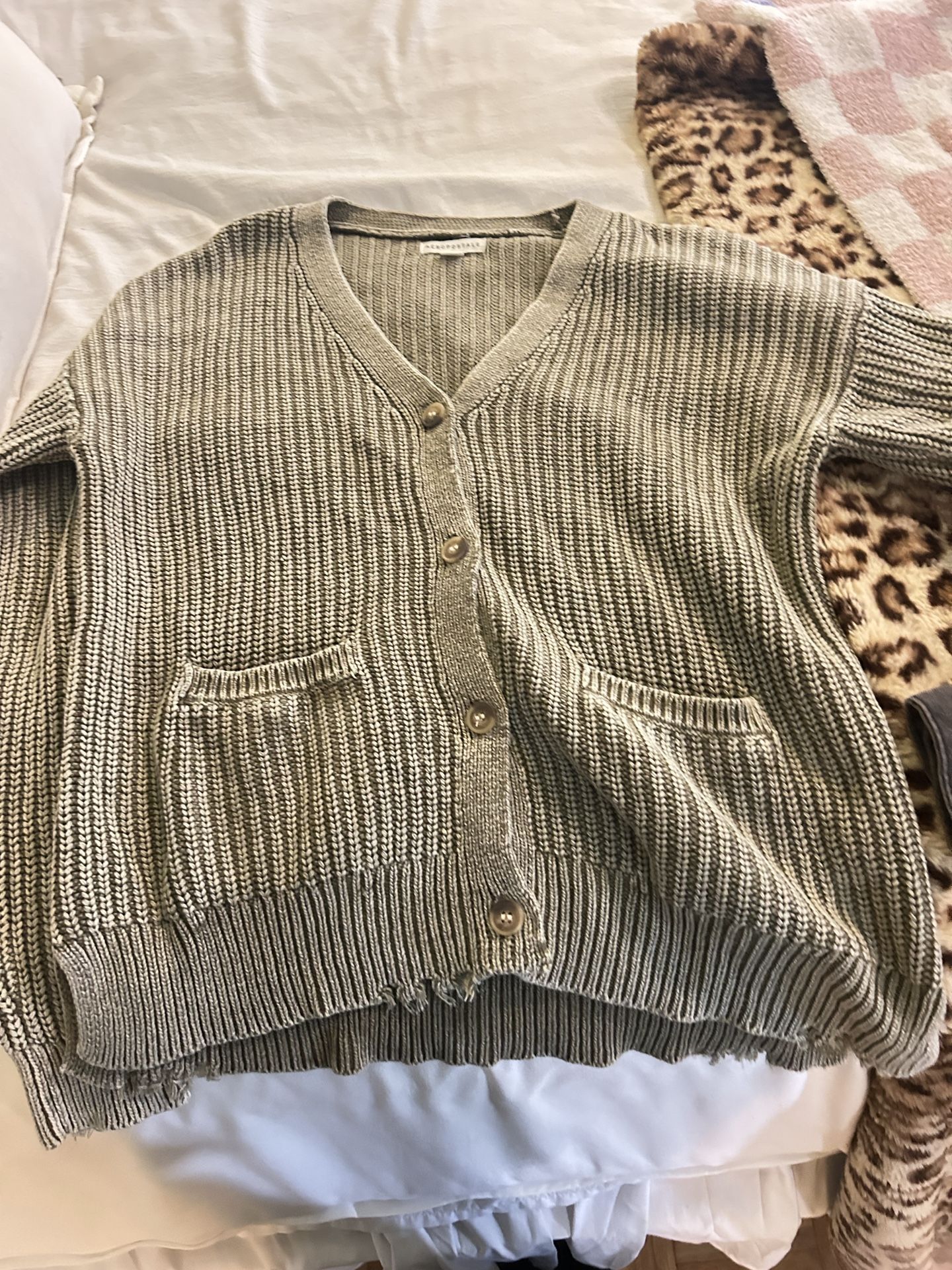 button cardigan 