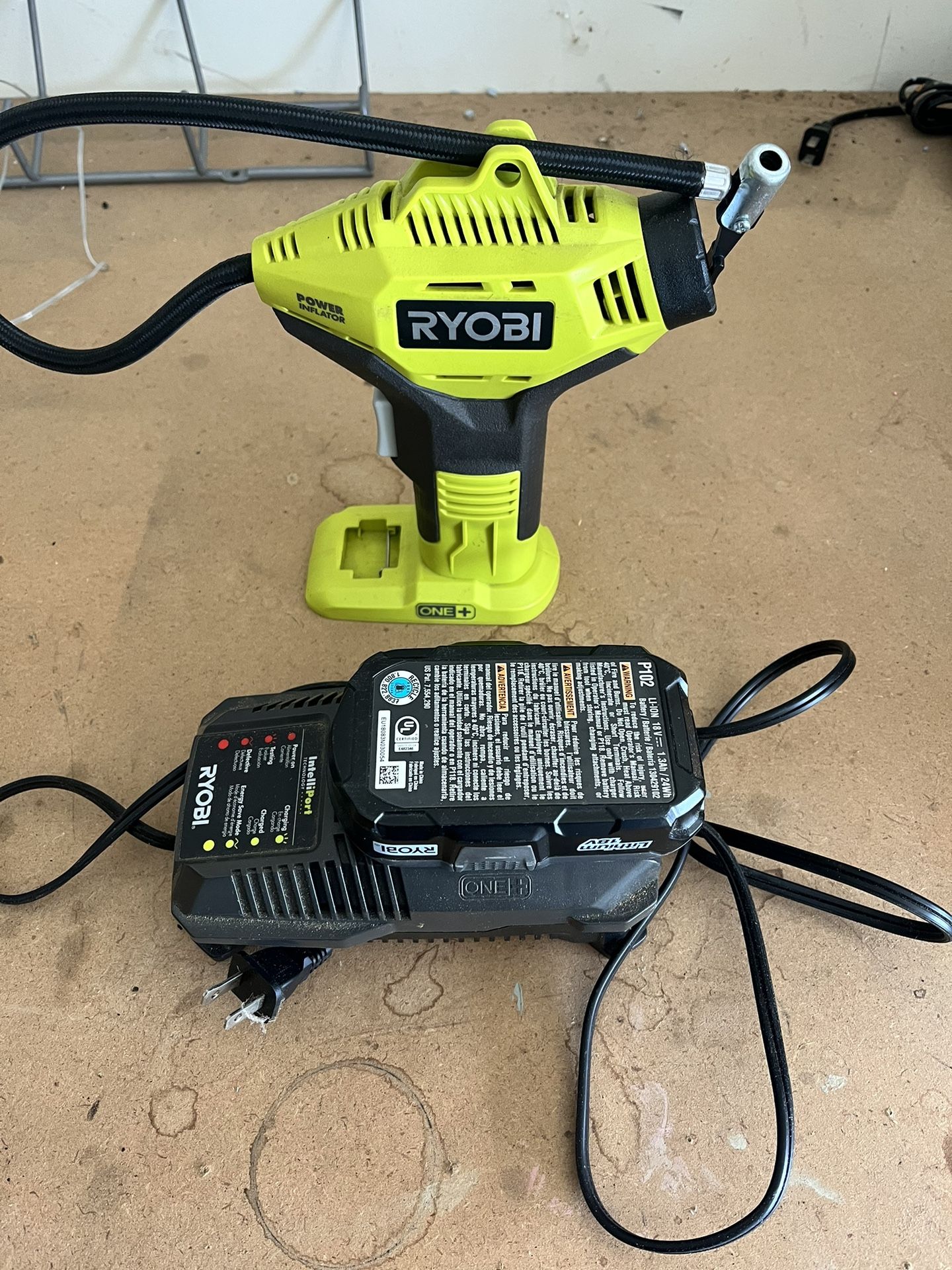 Ryobi one Inflator