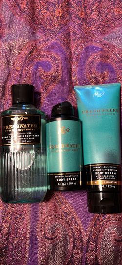 BBW men's FRESHWATER body care set