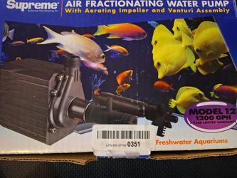 Air Fractionating Water Pump