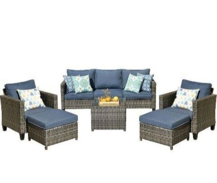 Gorgeous Patio Furniture Set Outdoor Patio Furniture Brand New Patio Sofa Set 🆕🛺🚎🚛🆕
