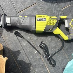 Ryobi reciprocating saw