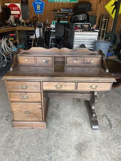 Antique Wooden Desk