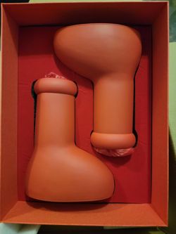 Big Red Boots Size 6