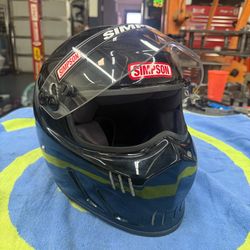 Simpson drag race helmet